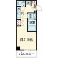 ラクラス池袋 ４０１ １Kの間取り図