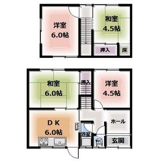 和歌山市 杭ノ瀬 （宮前駅 ） 2階建 4DK