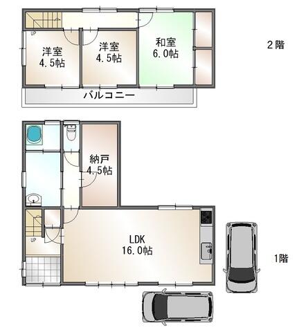 detached 土佐市蓮池