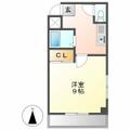 ＢＥＲＧ瓦町 ４０１ １Kの間取り図