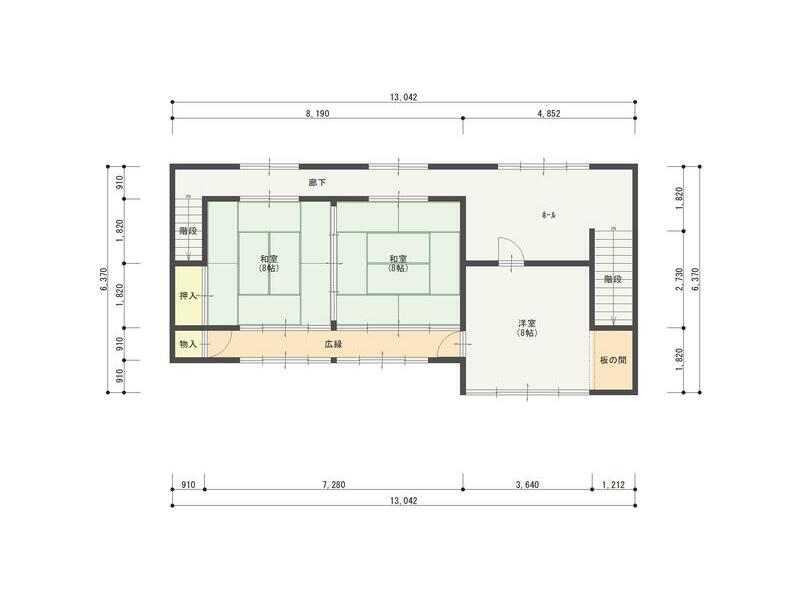 Date City Hobara Town Tokorozawa Aza Irinouchi (Kamihobara Station) 2-story 6K
