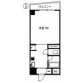 福岡市中央区 舞鶴３丁目（赤坂駅） 4階 １Kの間取り図