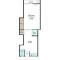 三州コーポ 1階 １DKの間取り図