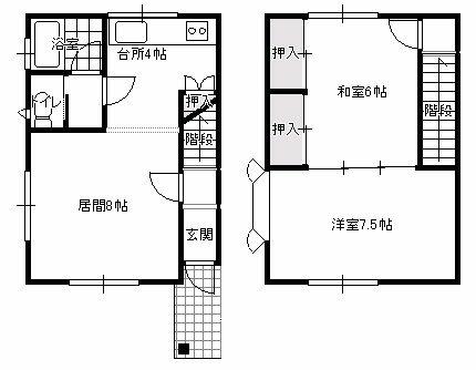 アットホーム】太良アパート 東棟 2LDK（提供元：(株)ユメックス