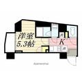ＶＥＲＸＥＥＤ横濱ＷＥＳＴ ２０１ １Kの間取り図