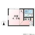レオポルドイナリ 205 ワンルームの間取り図