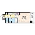 プレサンス京都二条京華 ４０５ １Kの間取り図