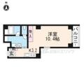 京都市下京区 植松町（清水五条駅） 3階 ワンルームの間取り図