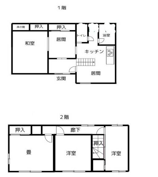 detached 銚子市長塚町１丁目