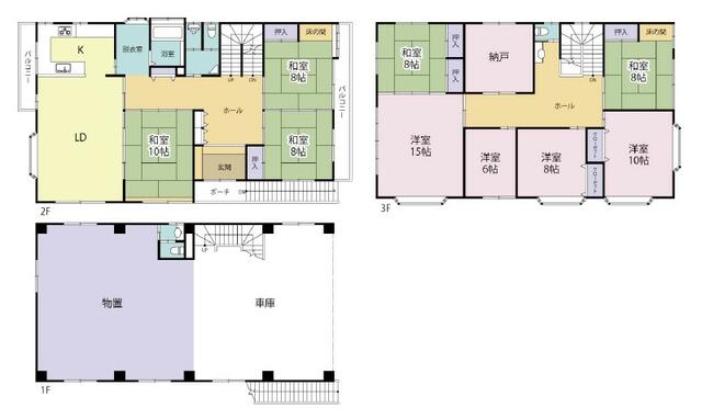 Shiozawa, Minamiuonuma City (Shiozawa Station) 3-story building, 9SLDK &mdash; photo 1