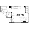 ジミー・ハウス ５０２ １Kの間取り図