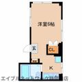静岡市駿河区 小鹿（静岡駅） 1階 １Kの間取り図