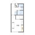 レオパレスシャルマンＳＡＫＡＭＯＴＯ ２０４ １Kの間取り図