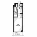 新宿区 中落合２丁目（高田馬場駅） 1階 １Kの間取り図