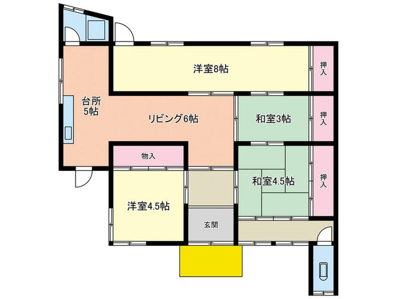 1-story building, 4LDK in Chiyoda 5-chome, Takaishi City (Kita Sukematsu Station)