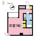 蔵前ローズガーデン 2階 ワンルームの間取り図