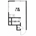 板橋区 熊野町（大山駅） 1階 ワンルームの間取り図