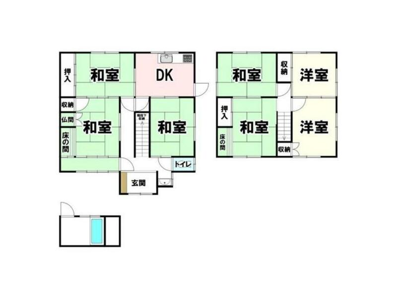 Kamimaki, Kamimaki Town, Kitakatsuragi District (Shitsumi Station) 2-story 7DK