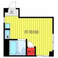 板橋区 大和町（板橋本町駅） 3階 ワンルームの間取り図