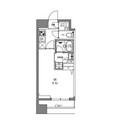 Ｌａ　Ｄｏｕｃｅｕｒ秋葉原 １２０２ １Kの間取り図