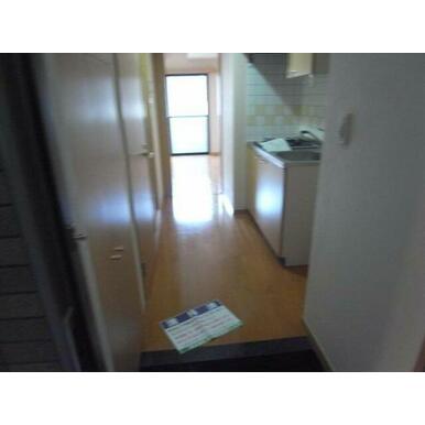 きれいな玄関です