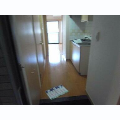 きれいな玄関です