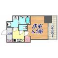 ＧＰ　ＫＯＢＥ　ＳＴＡＴＩＯＮ 4階 １Kの間取り図
