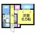 Ｒ　アール ２０１ １Kの間取り図