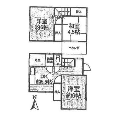 アットホーム 昭島市 拝島町４丁目 拝島駅 2階建 ３ｄｋ 昭島市の中古一戸建て 提供元 センチュリー21株式会社成ハウジング 一軒家 家の購入