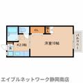 藤枝市 南駿河台１丁目（藤枝駅） 1階 １Kの間取り図