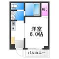 トラストアビコ 1階 １Kの間取り図