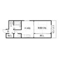 ニューシャトー西洞院 ３０１ １DKの間取り図