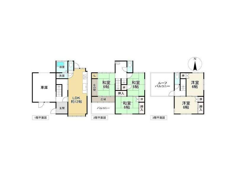 Kashiba City, Imaizumi (Shidumi Station), 3 floors, 5LDK