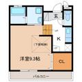 ブリッジゲート Ｎ２０２ １Kの間取り図
