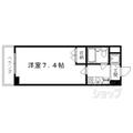 京都市中京区 壬生朱雀町（二条駅） 6階 １Kの間取り図