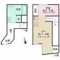 神楽坂薫木荘 ５ １DKの間取り図