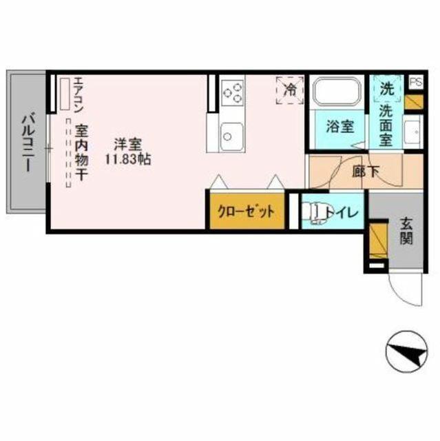 アットホーム ラ ベルメールおおたかの森 ２０２ ワンルーム 提供元 桂不動産 株 流山おおたかの森支店 流山市の賃貸アパート