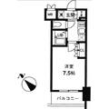 渋谷区 本町６丁目（幡ヶ谷駅） 6階 １Kの間取り図