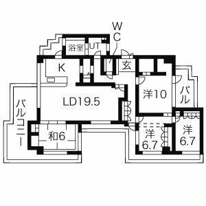 アットホーム パックス御器所 6階 ４ｌｄｋ 提供元 株 アンホーム 部屋貴族 大須店 名古屋市昭和区の賃貸マンション