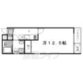 京都市上京区 寺町通今出川上る表町（出町柳駅） 1階 １Kの間取り図
