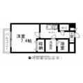 アヴァンティ １０１ １Kの間取り図