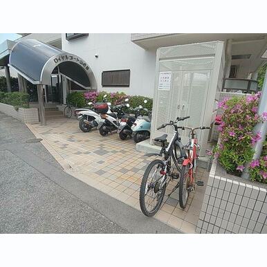 エントランスから綺麗