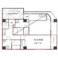ＡｒｋＰｌａｃｅ　ＥＢＩＳＵ 402 １Kの間取り図