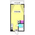 フラット北町 ３０５ ワンルームの間取り図