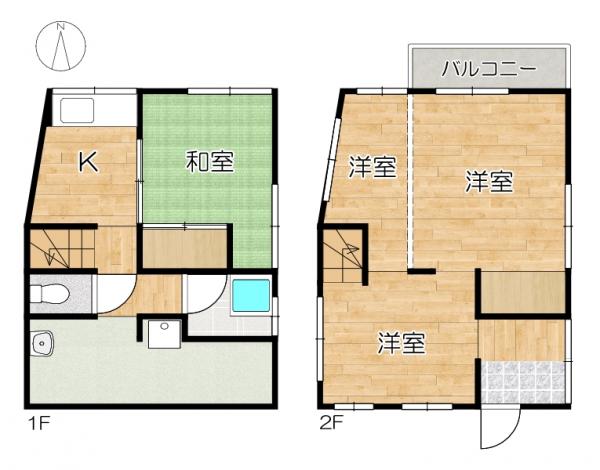 Nishimaiko 9-chome, Tarumi-ku, Kobe City (Asagiri Station) 2-story building, 4K &mdash; photo 3