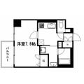 京都市下京区 中金仏町（五条駅） 4階 １Kの間取り図