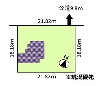 雨竜郡妹背牛町 字妹背牛(妹背牛駅) 2階建 3LDK 4