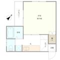 ロイヤルステージⅡ ０２０３ １Kの間取り図