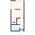 小川ハイツ 103 １Kの間取り図