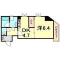 ファゼンダ７８ ２０６ １DKの間取り図